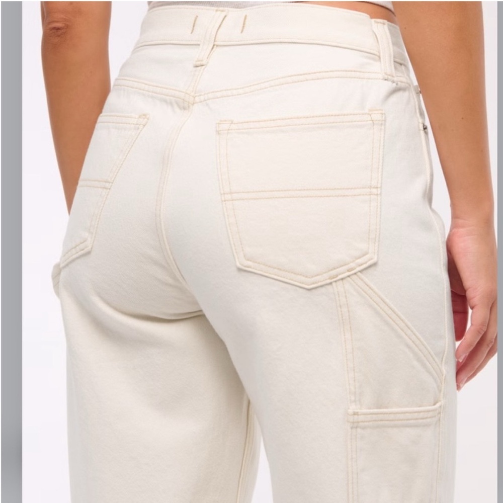 Abercrombie & Fitch 90s Straight Ultra High Rise Carpenter Pants Size 29/8L